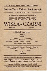 Wisła Kraków - Czarni Lwów